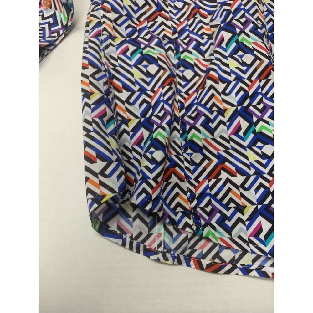 Multicolored Button Down Top - image 2